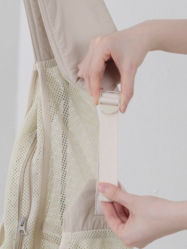 ペット用通気メッシュショルダーバッグ - 微详情4