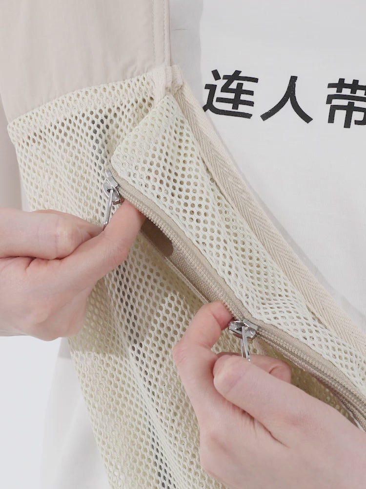 ペット用通気メッシュショルダーバッグ - 微详情3